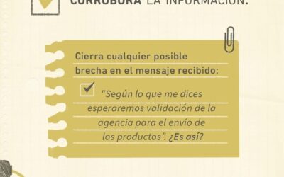 Mantener el vínculo en una conversación