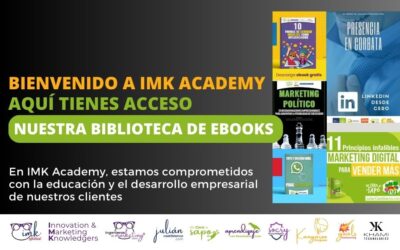 Bienvenido a IMK Academy: Aquí tienes acceso a toda nuestra biblioteca de ebooks