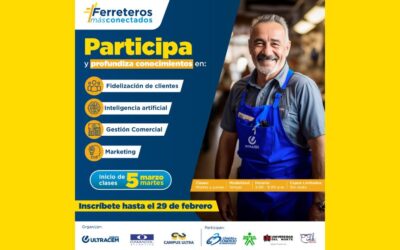 Vuelve “Ferreteros más conectados” el programa que empodera al gremio ferretero de Colombia