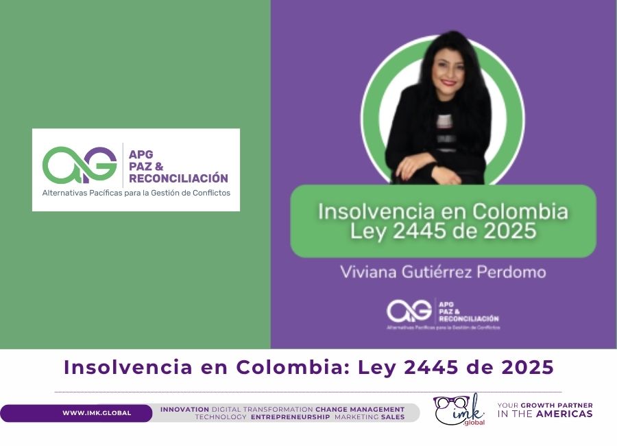 Insolvencia en Colombia: Ley 2445 de 2025