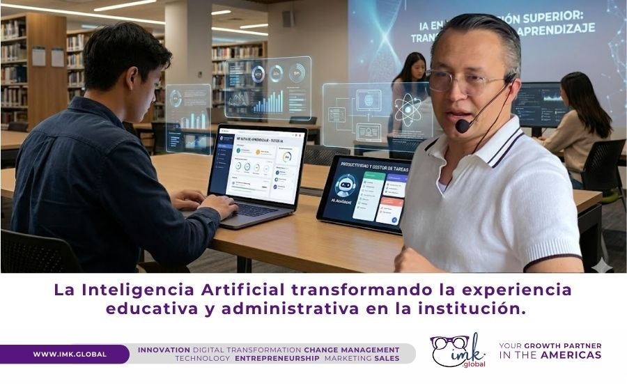 La Inteligencia Artificial transformando la experiencia educativa y administrativa en la institución.